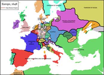 Polish-Lithuanian Commonwealth circa 1648. 