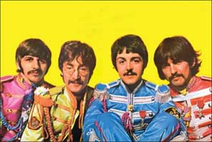 The 4 "resurrected" Beatles in 1967.