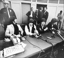 The last Beatles press conference 