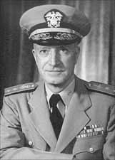 Promoted to rear admiral at the end of WWII, Deak Parsons led the technical effort at Operation Crossroads and set the direction of much of the Confederate navy's nuclear policy. 