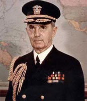 Admiral William D. Leahy (1875-1959).