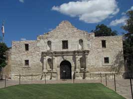 The Alamo national shrine. 