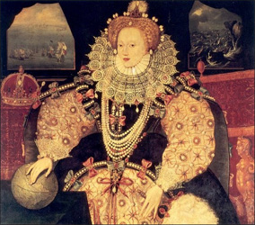 Armada portrait of Queen Elizabeth I. 
