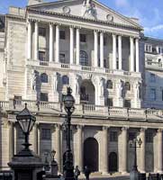 Bank of England headquarters in London. 