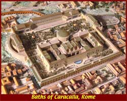 The Baths of Caracalla were built 