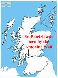 Birthplace of St. Patrick. 