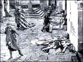 Victims of the Black Death. 