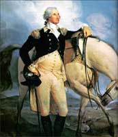 George Washington in full military regalia. 