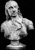 "Lord Protector" Oliver Cromwell. 