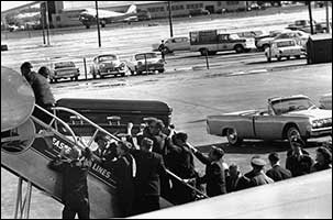 President Kennedy's body was loaded 
