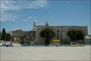 Church of the Nativity where Jesus was born. 