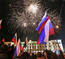 Crimeans celebrate 