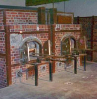 Dachau ovens. 