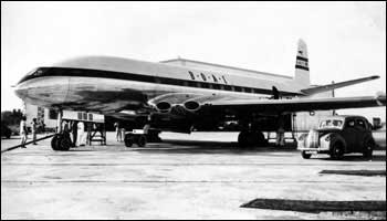 The de Havilland Comet jetliner was a disaster. 