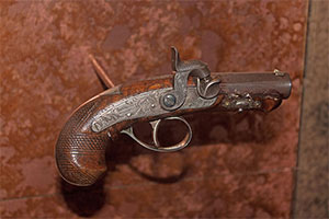 Mary's small Deringer pistol which 
