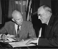 Dulles dominated the government during the frequent illnesses of the President