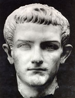 Emperor Caligula (12 -41 A.D.).