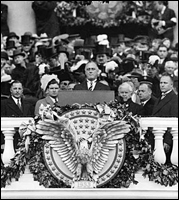FDR's first inauguration 
