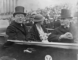 FDR, Eleanor, and outgoing 