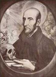 Don Francis Borgia (1510 -1572). 