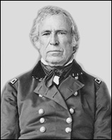 General Zachary Taylor (1784-1850). 