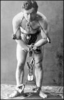 Escape artist Harry Houdini. 