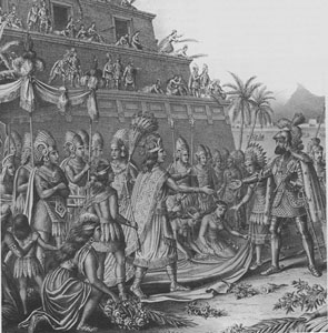 Hernán Cortés, destroyer of the Aztec empire.