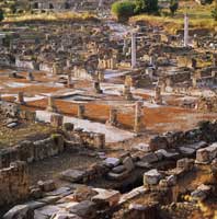 Ruins of Hippo Regius in North Africa. 