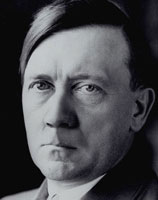 Hitler without his infamous moustache.