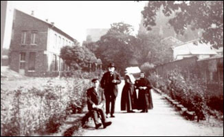 The hospice at Enghien-Reuilly where Catherine 