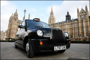 The iconic London Black Taxi is 
