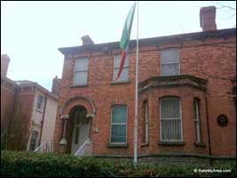 Italian Embassy in Dublin. 