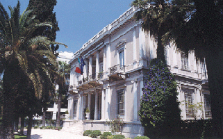 Italian Embassy in Athens. 