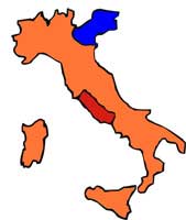 Italy in 1861. 
