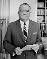 J. Edgar Hoover in 1961. 