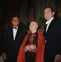Kennedy, Nixon and Spellman 