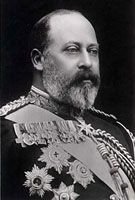 King Edward VII reigned 