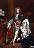 King George I (1660 - 1727). 