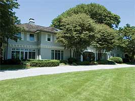 The Bouvier estate in East Hampton, Long Island.