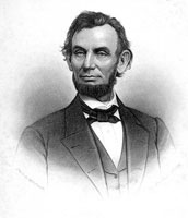 Abraham Lincoln (1819-1865).