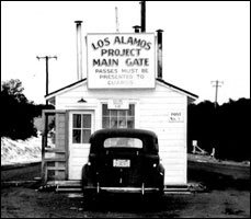 109 East Palace was the front for the Los Alamos atomic bomb research. 