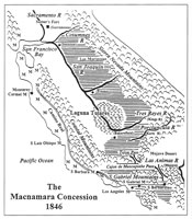 Map of the Macnamara Concession. 
