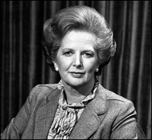 Margaret Thatcher (1925–1913). 