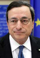 Mario Draghi is president