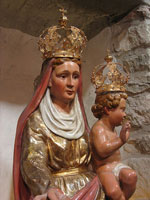 Statue of Mary and Child. 