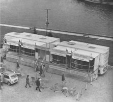 Greville Wynne's mobile "trade exhibition"