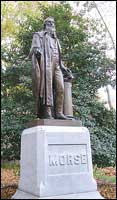 Morse statue in Central Park. 