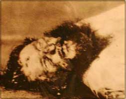 Rasputin's horribly mutilated body was pulled from the Neva River. 