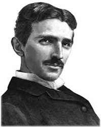 Nikola Tesla in 1890.