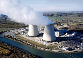 The Nogent-sur Seine nuclear power 